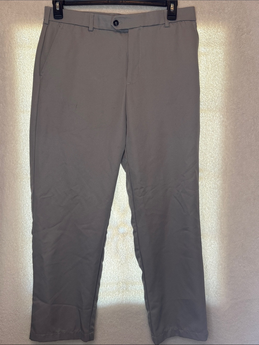 Men's Izod Golf Straight-Leg Chinos in Gray